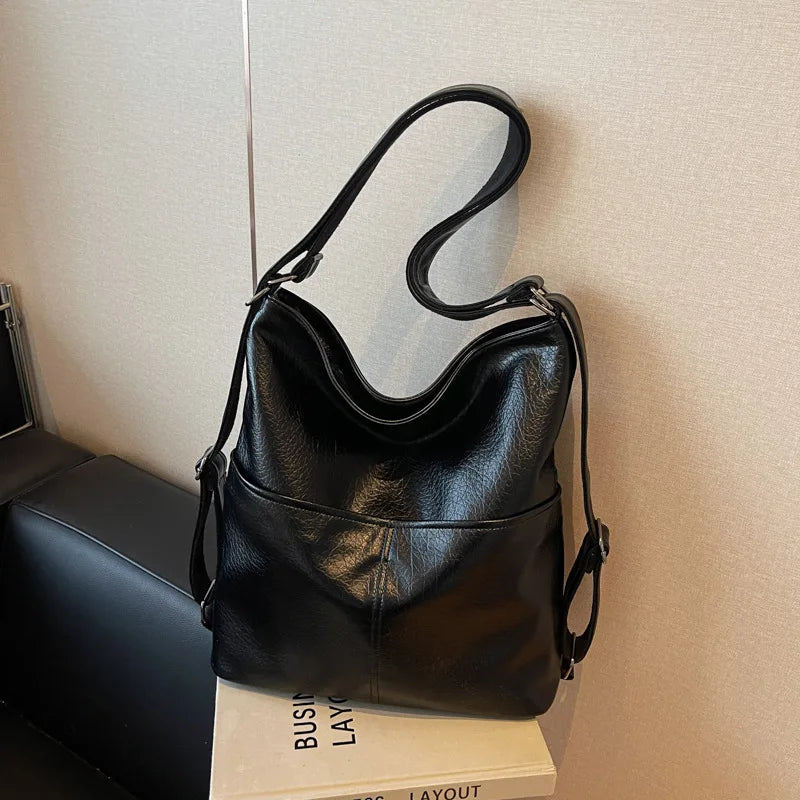 Women's Luxury Designer Shoulder Handbag 2025 - Large Capacity Fashion Crossbody Bag