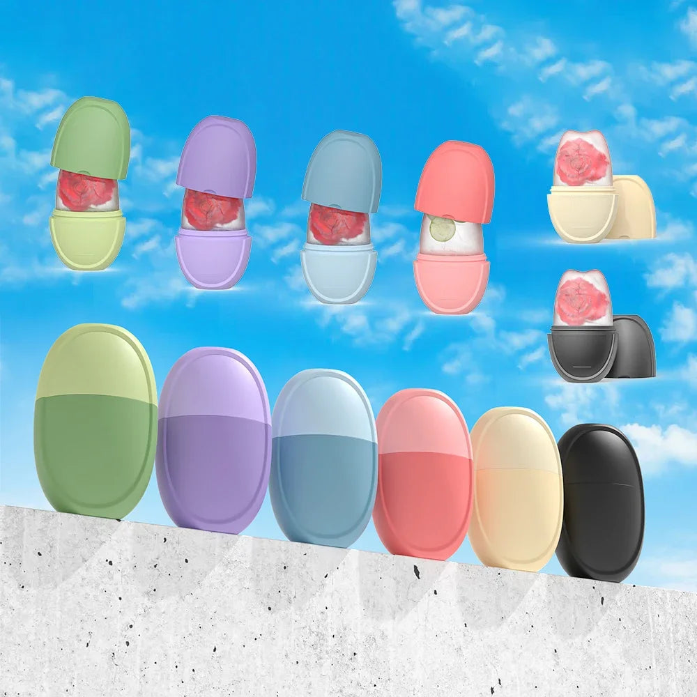 Ice Roller Face Massager - Cooling Facial Tool