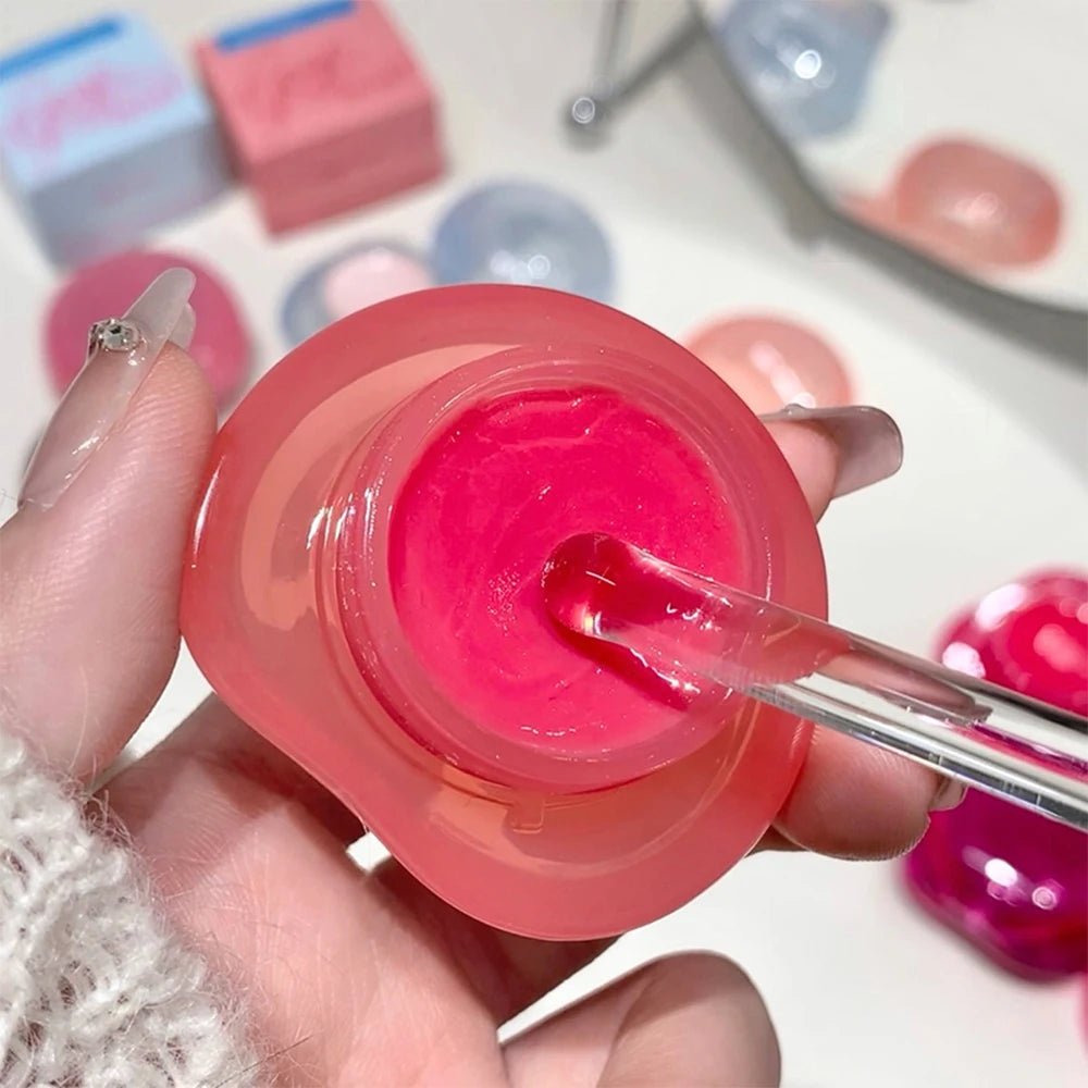 Gege Bear Gel Cream Blush & Lipstick - Dual-Purpose Brightening Moisturizer