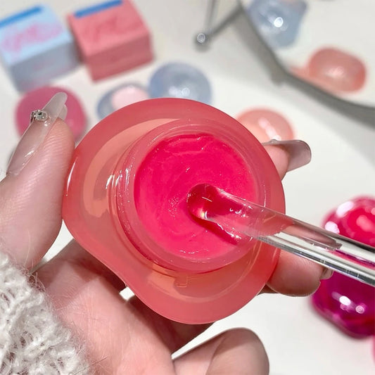 Gege Bear Gel Cream Blush & Lipstick - Dual-Purpose Brightening Moisturizer