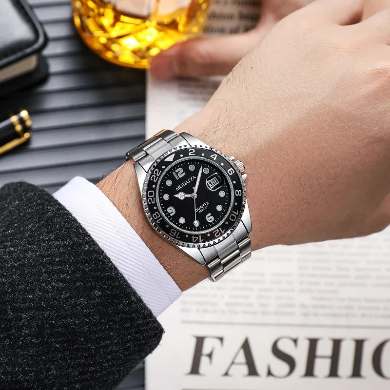 2024 New Arrival Fashion Quartz Watches Men Wristwatch 1Pcs Men's Sport watch