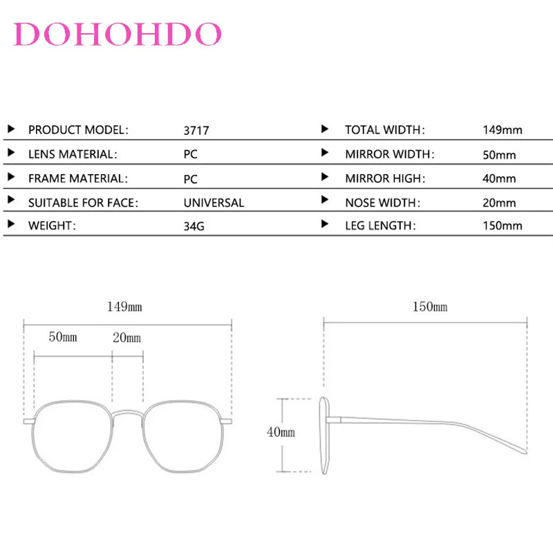 2025 Fashion Small Square Rivets Sunglasses Women Thick Frame Travel Sun Glasses Men's Ladies Sun Shades UV400 Unisex Eyewears