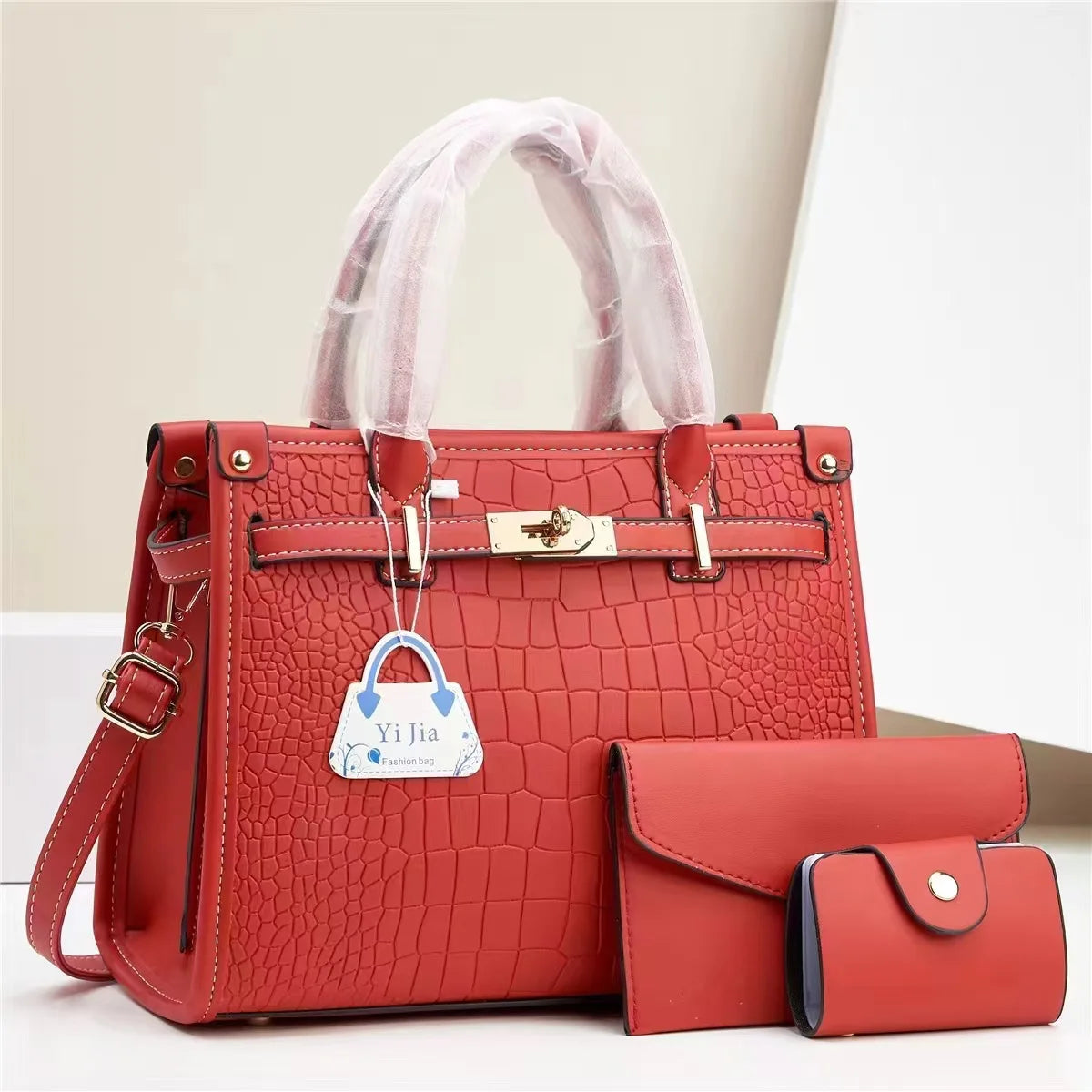 2025 Women's 3-Piece Tote Bag Set - Large Capacity Casual Handbag Collection