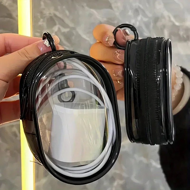 Waterproof Cable Storage Organizer Bag - Portable Charger & Headphone Pouch