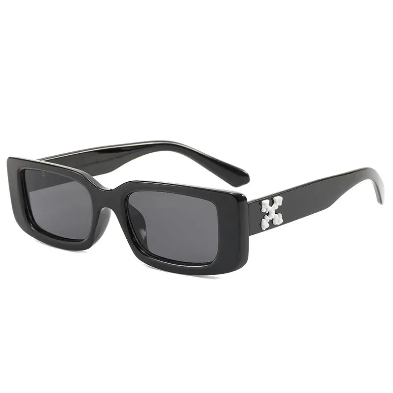 Small Square Rectangle Sunglasses Women Men Brand Shades Retro Black Sun Glasses Luxury Brand Shades UV400