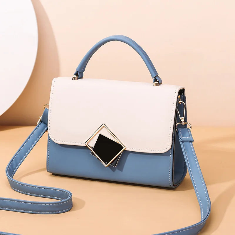 Women's bags 2023 Branded serpentine shoulder bag trend design stripe hit color handbag  messenger bag Korean style bag