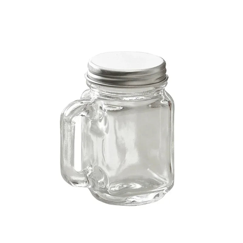 35ml Sub Bottle Mini Seal with Lid Coffee Concentrate Essential Oil Aromatherapy Milk Honey Bottle Small Sample Storage Glass