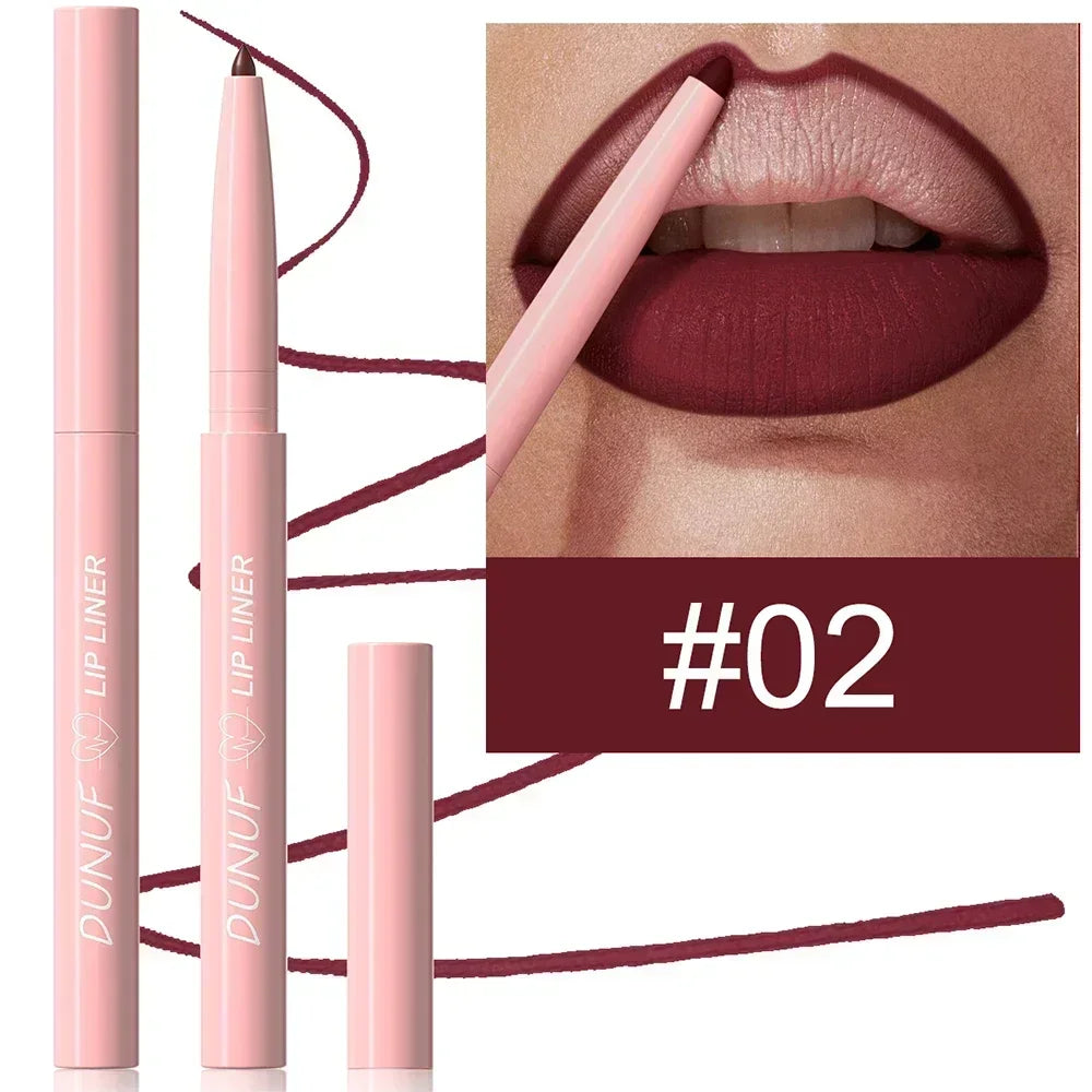 Waterproof Matte Lip Liner - Red Brown