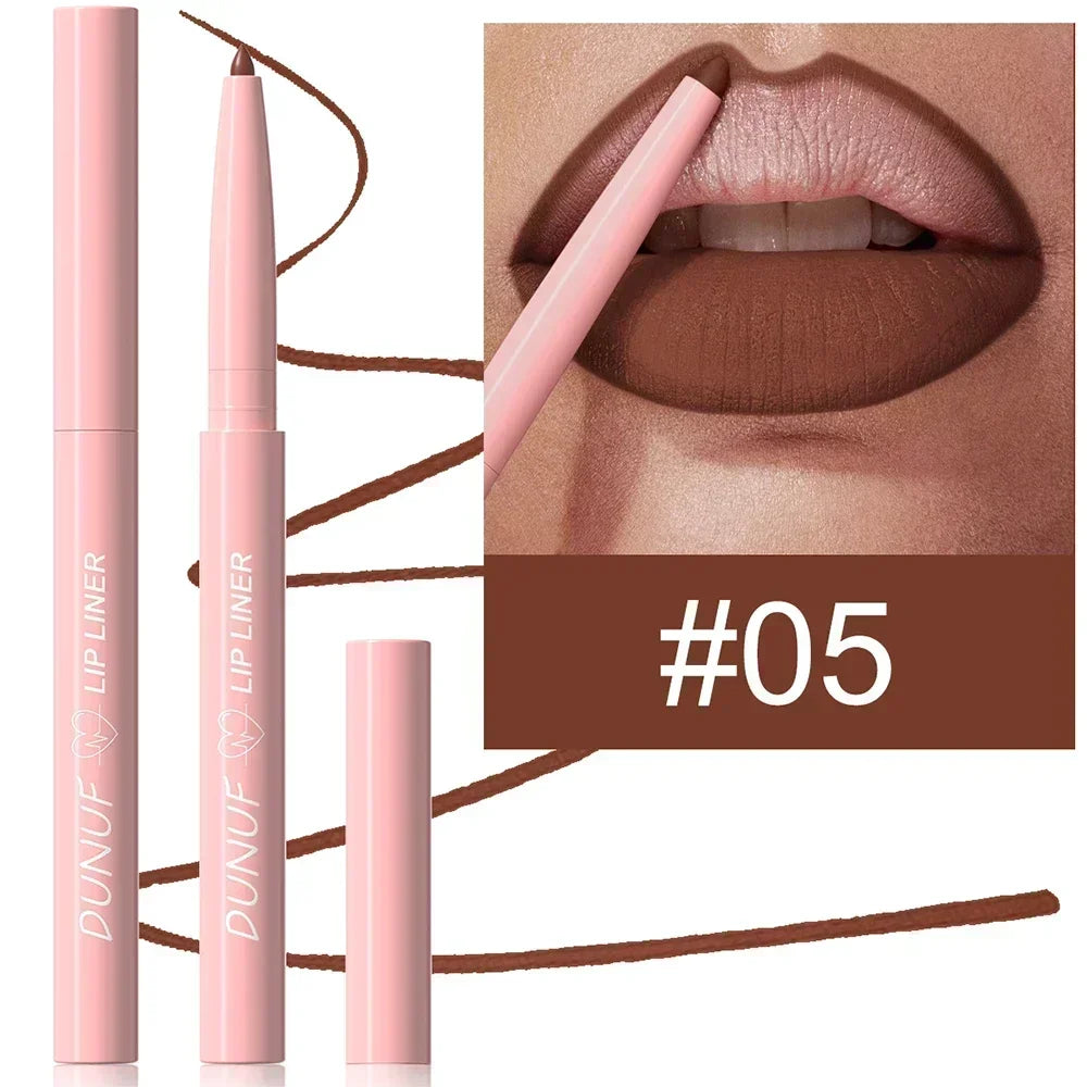 Waterproof Matte Lip Liner - Red Brown