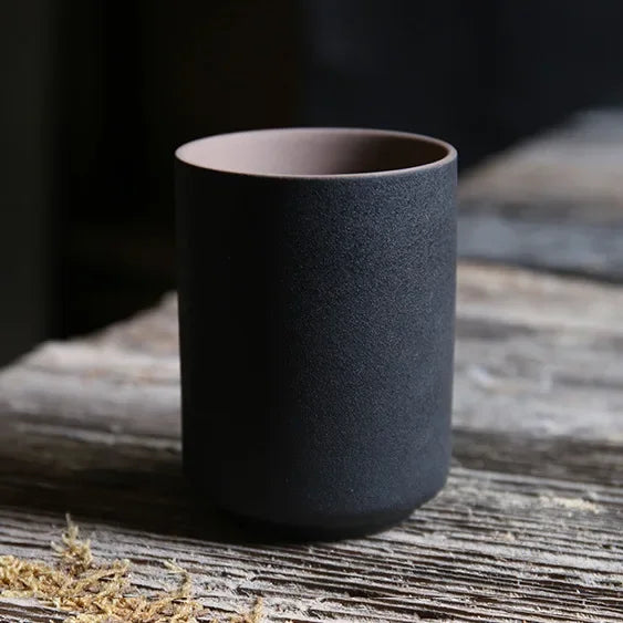 1pc Restaurant Kiln Coffee Cup 200ML Japanese Tea Cup High Temperature Resistant Ceramic Retro Style  Gradient Mug Drinkware