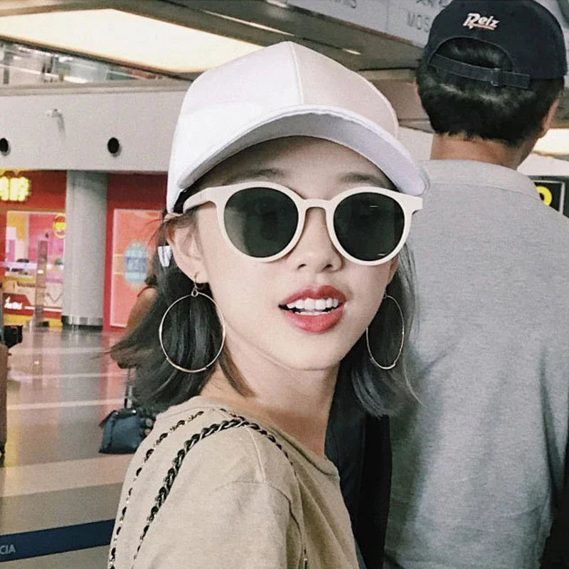 SZTZX New Trend Sunglasses For Women And Men Simple Design Decorative Glasses Car Driving Eyewear Unisex Sun Glasses UV400