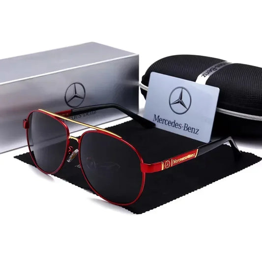 Hot 2025 High luxury men driving polarized sunglasses, brand luxury design anti glare, men and women Driver goggles For Mercedes