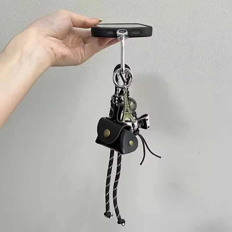 Ins Creative Sweet Cool Style Fashion Bag Hanging Decoration Phone Case Pendant Keychain Decoration Hanging Chain