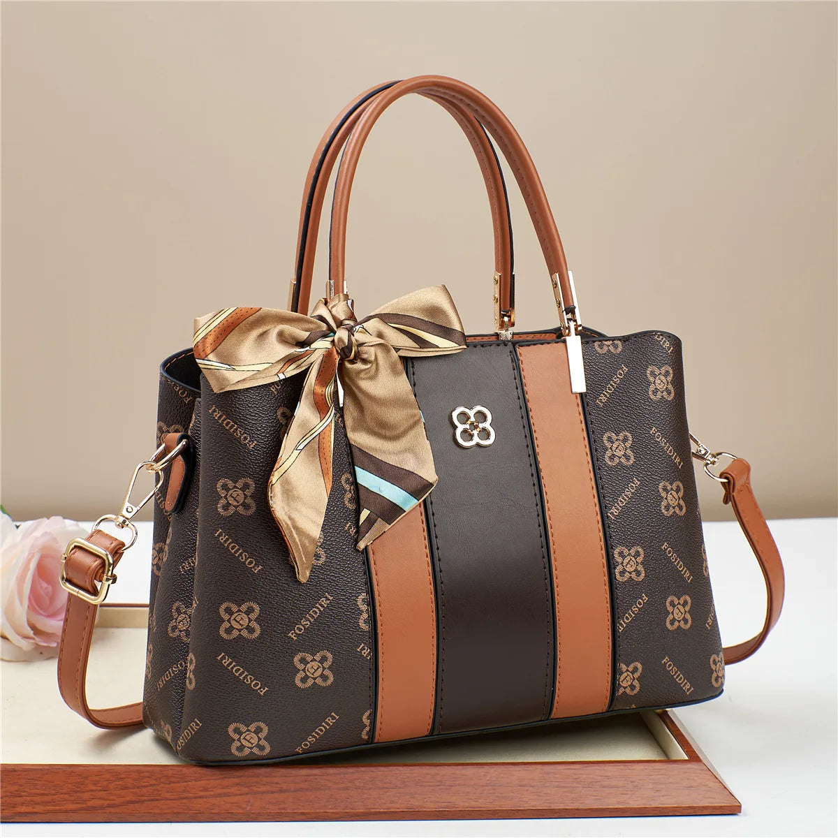 New Woman shoulder bag Large capacity Handbag for Women 2025 Crossbody bag pattern PU Portable bucket bag ladies messenger bags