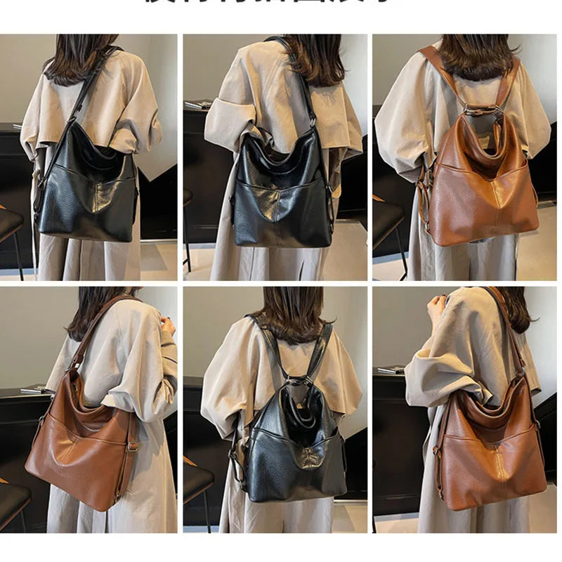 Women's Luxury Designer Shoulder Handbag 2025 - Large Capacity Fashion Crossbody Bag