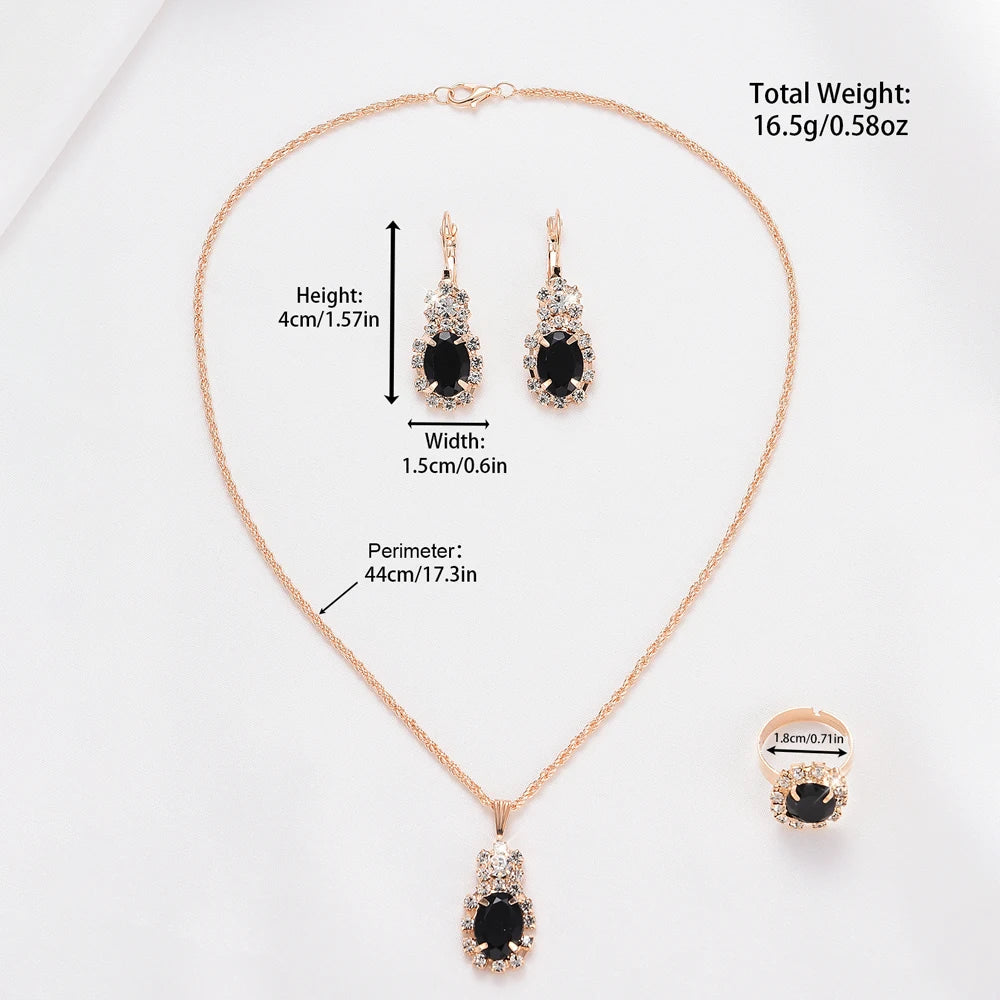 Women's Watch Set - 5pcs Luxury Rhinestone Quartz Watches
