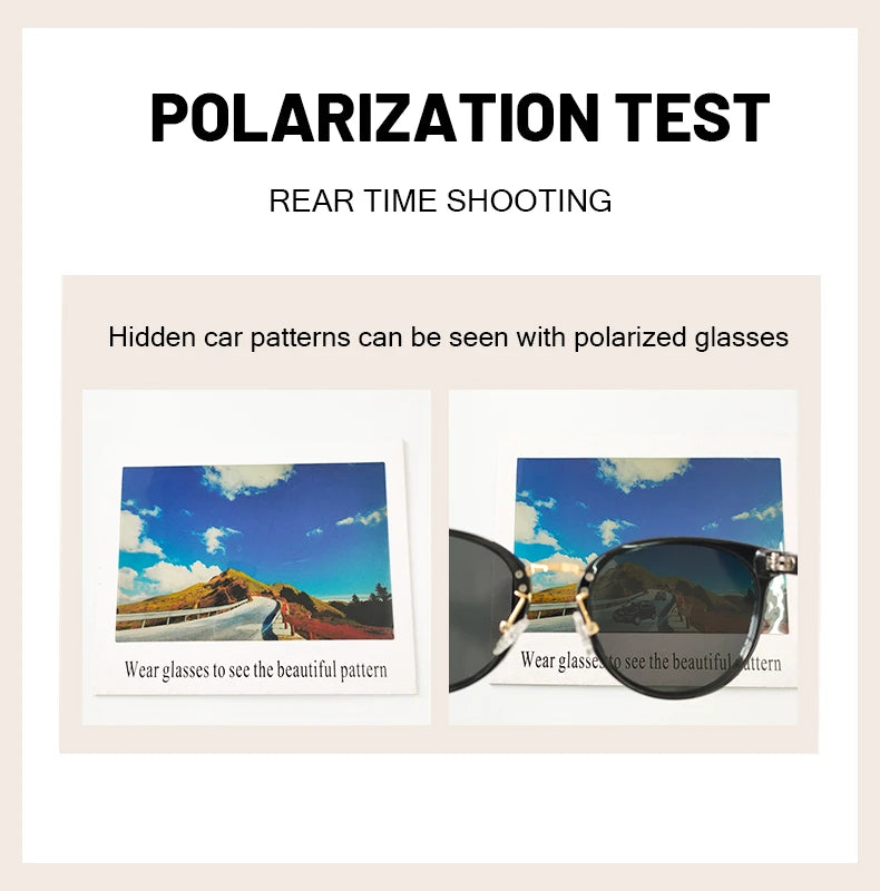 HBK Retro Polarized Sunglasses Woman Cat Eye Fashion Polar Sun Glasses Luxury Ladies Brand Ultralight Tourism Party Driving
