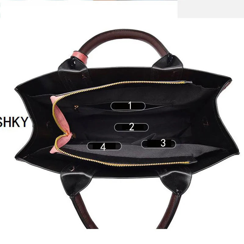 Three-piece set of women's bags Women's shoulder Handbags Bag for 2025 Female luxury designer Casual fashion  bags