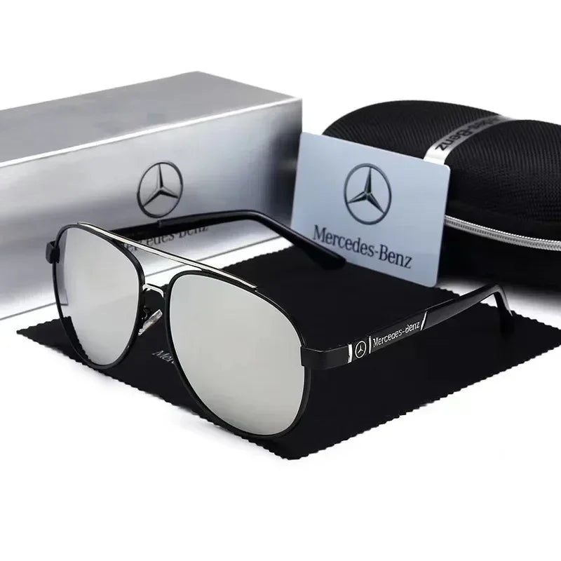 Hot 2025 High luxury men driving polarized sunglasses, brand luxury design anti glare, men and women Driver goggles For Mercedes