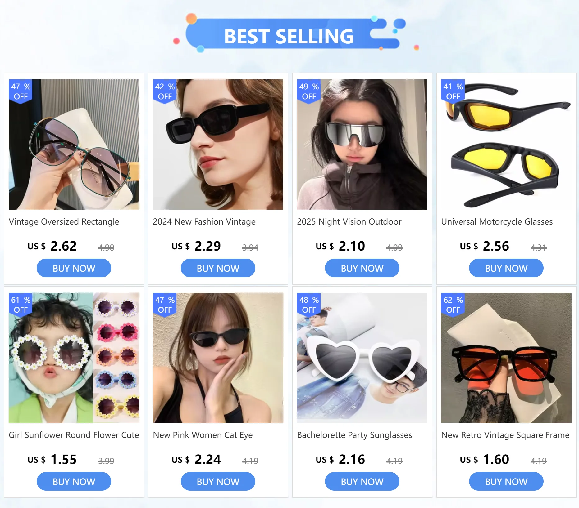 New Retro Vintage Square Frame Sunglasses for Women Men Unisex Transparent Outdoor Sports Ridding Black Sunglasses Eyewear UV400