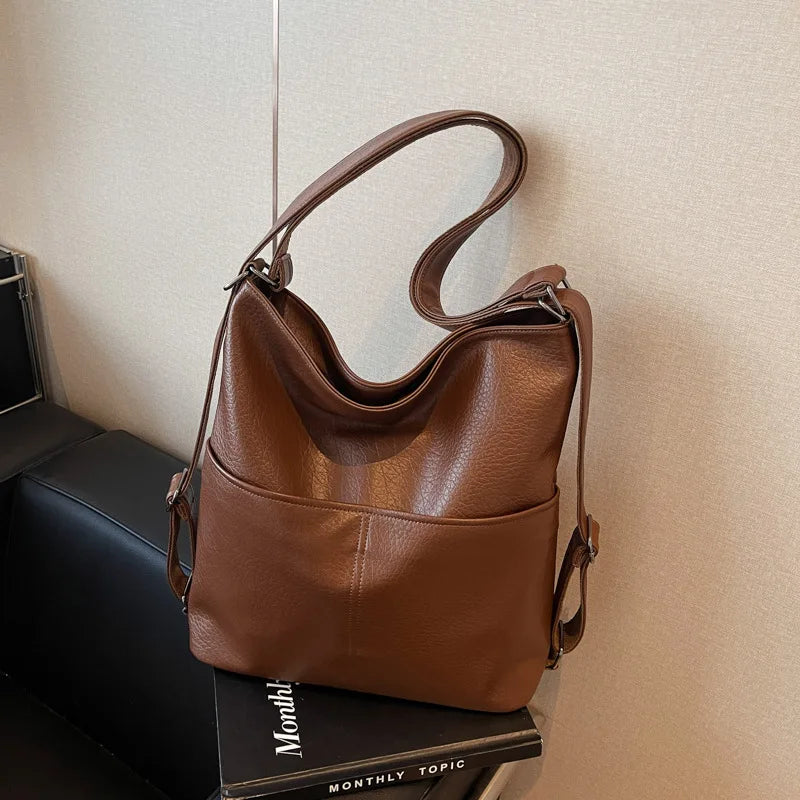Women's Luxury Designer Shoulder Handbag 2025 - Large Capacity Fashion Crossbody Bag