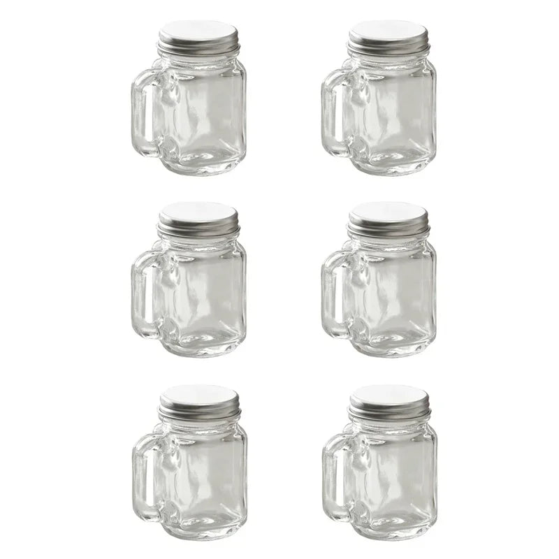 35ml Sub Bottle Mini Seal with Lid Coffee Concentrate Essential Oil Aromatherapy Milk Honey Bottle Small Sample Storage Glass
