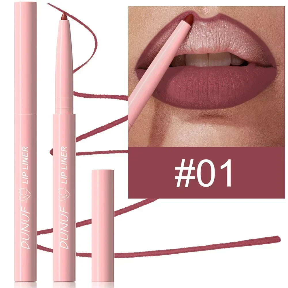 Waterproof Matte Lip Liner - Red Brown