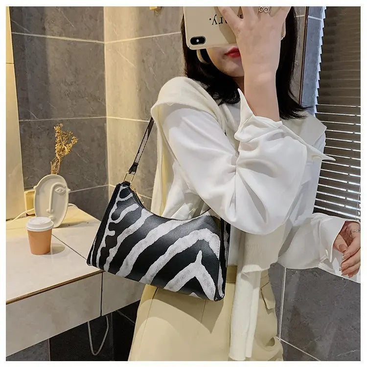 Casual Women's Totes Shoulder Bag Fashion Shopping Bag PU Leather Chain Handbags for Women 2022 Underarm Hobos Bags