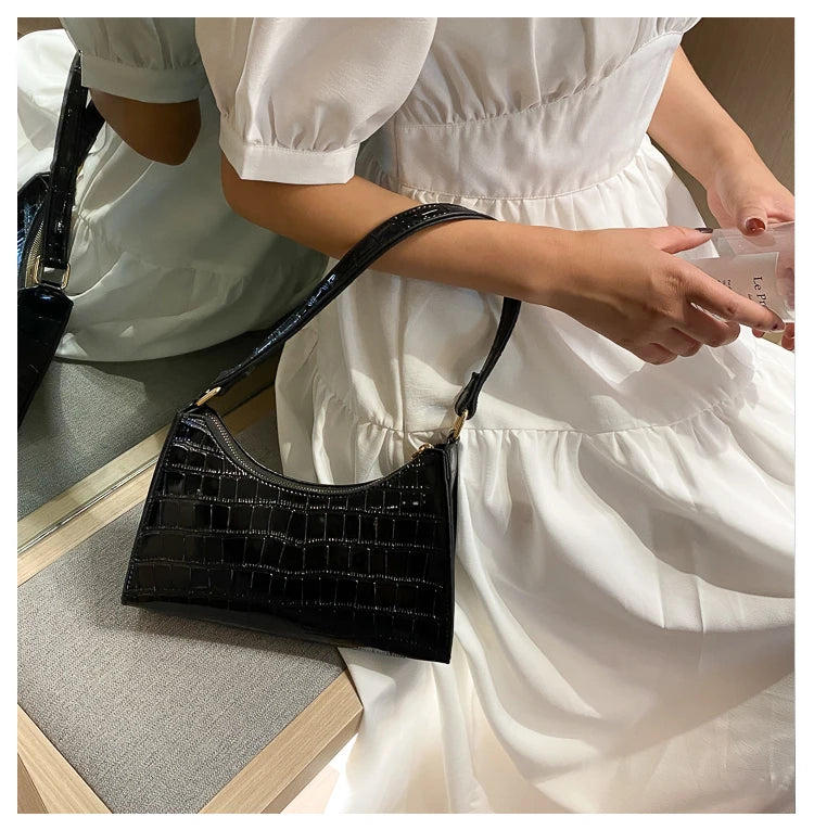 2025 Fashion Women's Bag Retro Casual Women Totes Shoulder Bags Female Leather Solid Color Chain Handbags for Women сумки