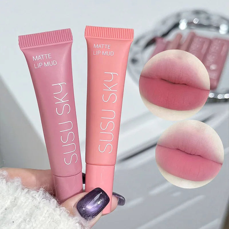 Matte Velvet Lip Cream - Long-lasting Non-Drying Nude Lip Gloss
