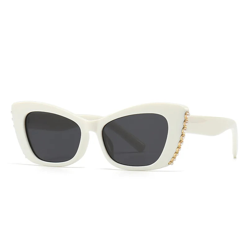 Sexy Ladies Cat Eye Sunglasses Women For Men Trend Luxury Brand Designer Sun Glasses Fashion Vintage Punk Travel Big Shade UV400