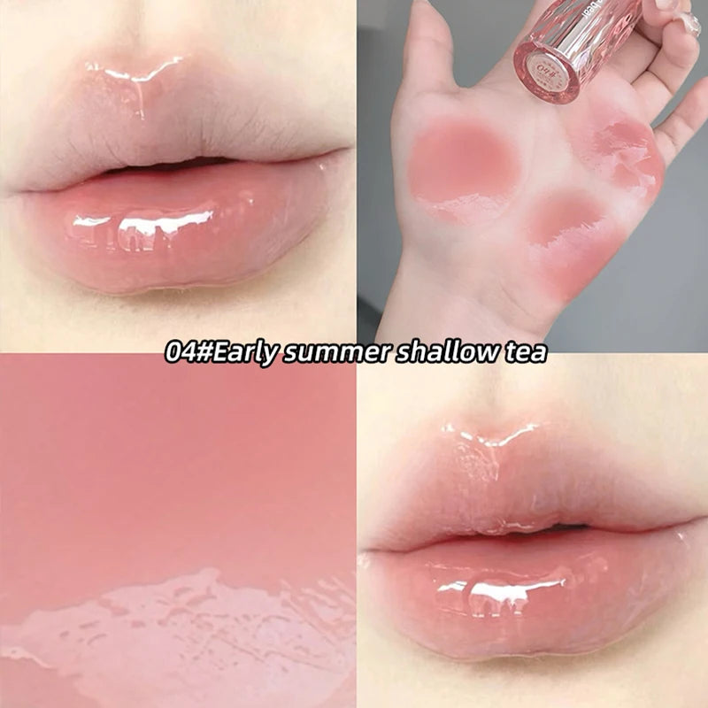 Crystal Clear Lip Gloss - Moisturizing Long-lasting Natural Shine