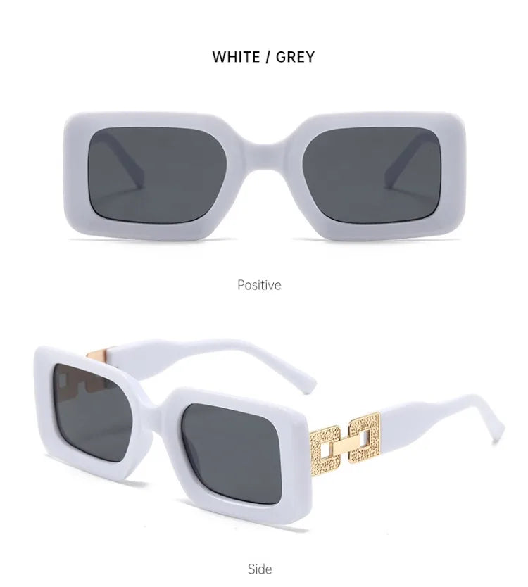 Fashion Cat's Eye Sunglasses Women Vintage Brand Design Square Sun Glasses Men UV400 Female Outdoor Travel Glasses