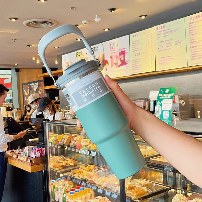 30oz Insulated Tumbler with Straw