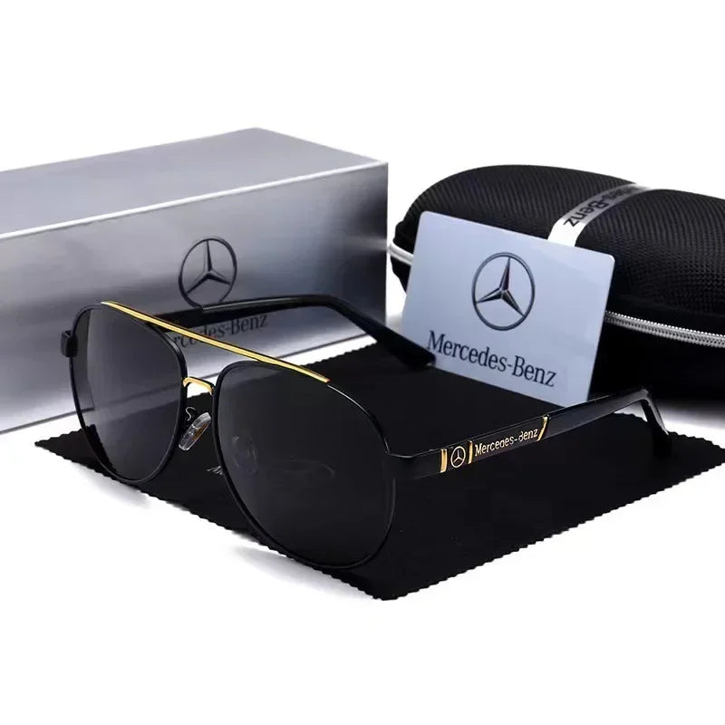 Hot 2025 High luxury men driving polarized sunglasses, brand luxury design anti glare, men and women Driver goggles For Mercedes