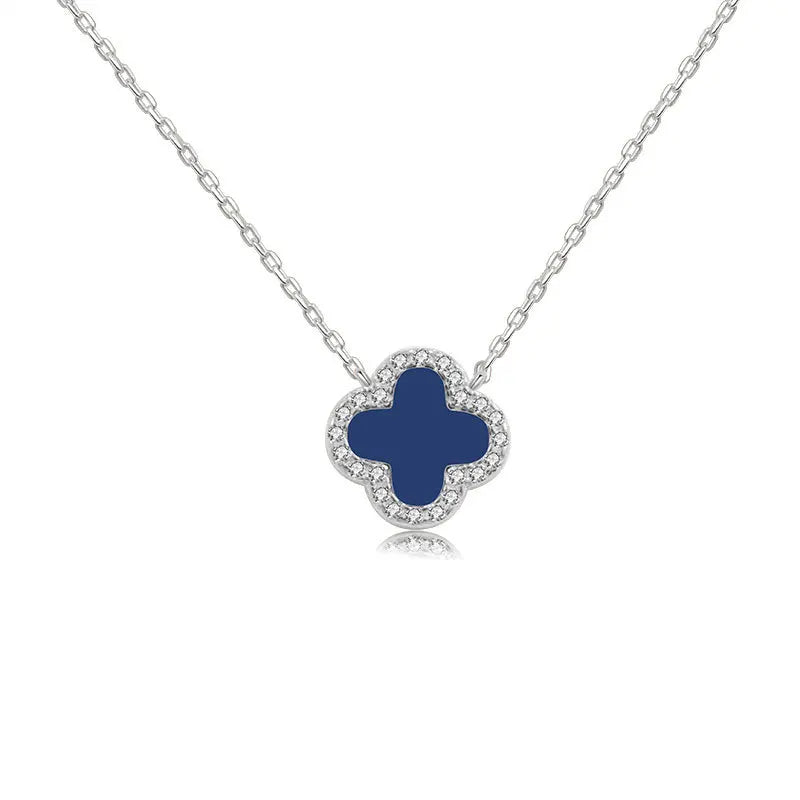 Necklaces, simple and high-end, clover necklaces, earrings, necklace sets, jewelry wholesale