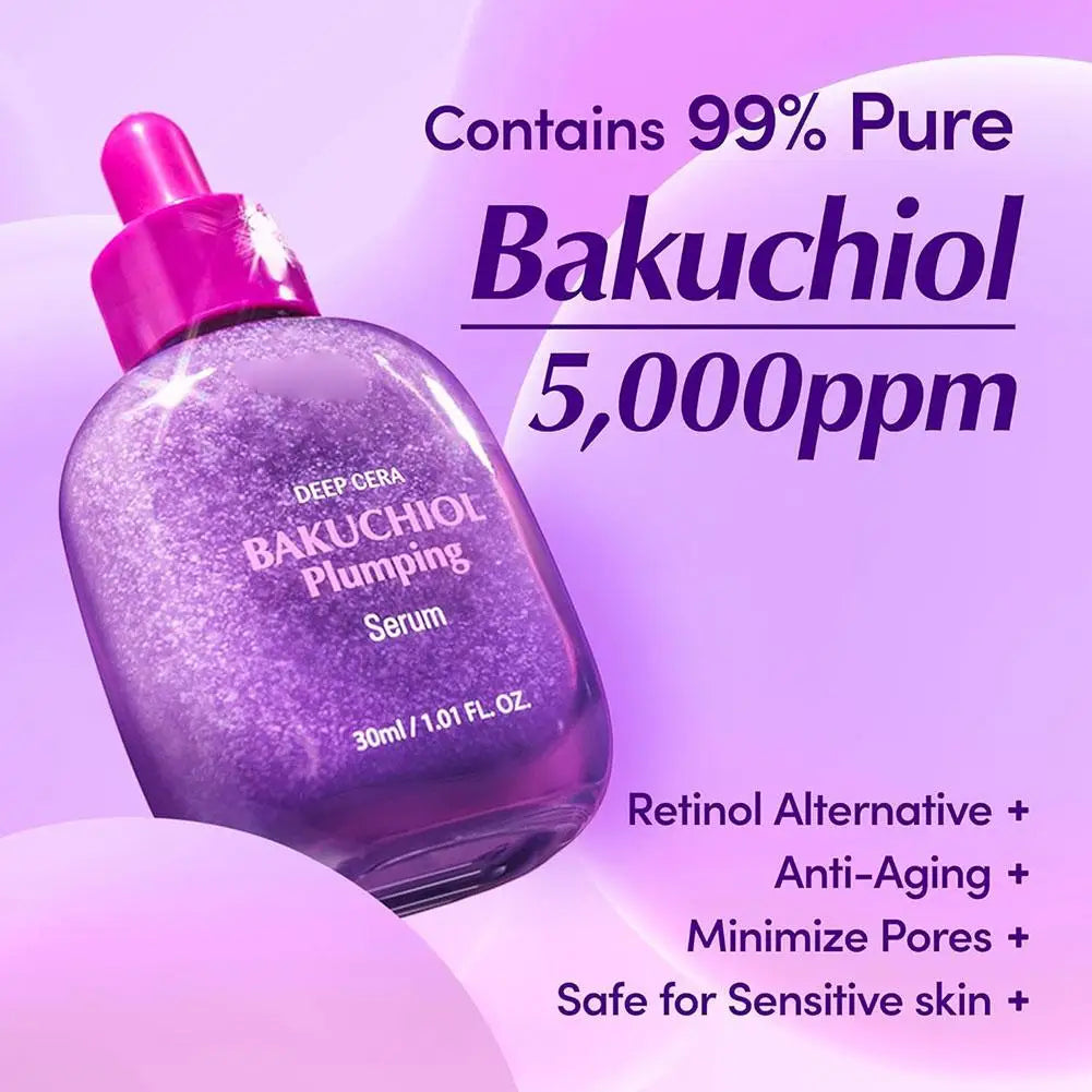 Bakuchiol Plumping Serum - Retinol Alternative 5000 PPM