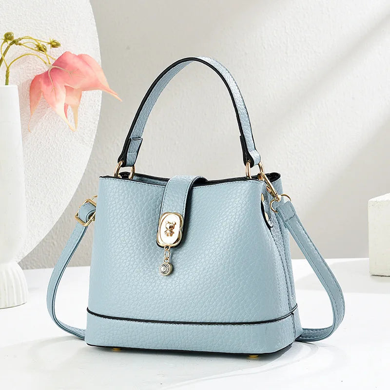Women's 2025 Designer Travel Bag - High Quality Crossbody Shoulder Bag with Hairball Charm