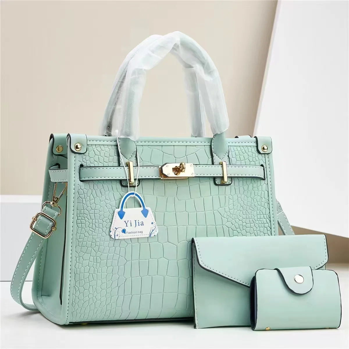 2025 Women's 3-Piece Tote Bag Set - Large Capacity Casual Handbag Collection