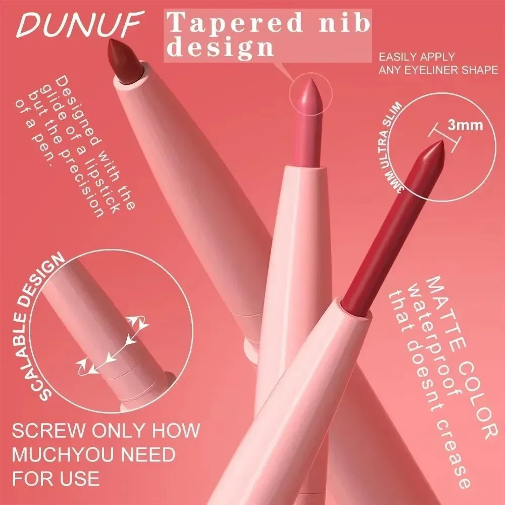 Waterproof Matte Lip Liner - Red Brown