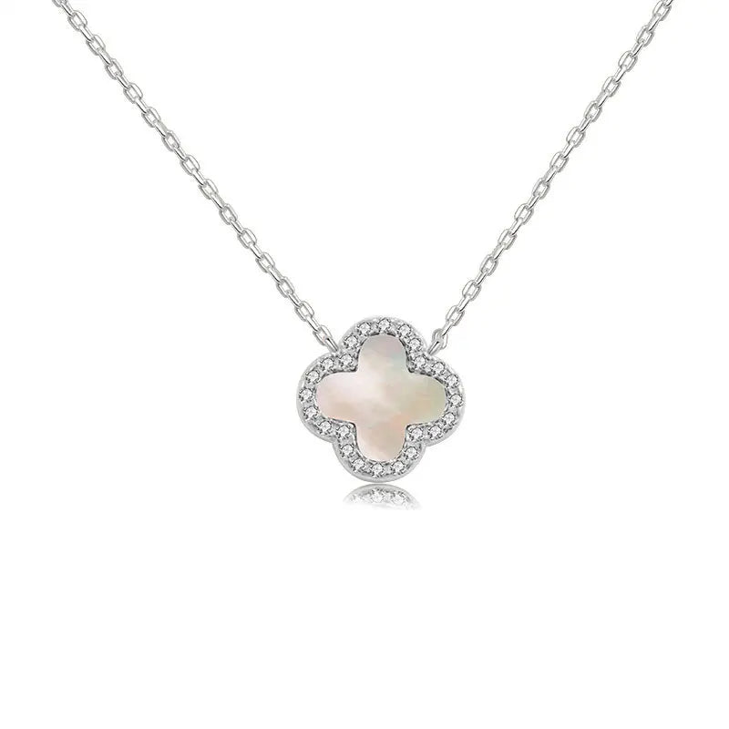 Necklaces, simple and high-end, clover necklaces, earrings, necklace sets, jewelry wholesale