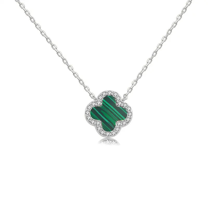 Necklaces, simple and high-end, clover necklaces, earrings, necklace sets, jewelry wholesale