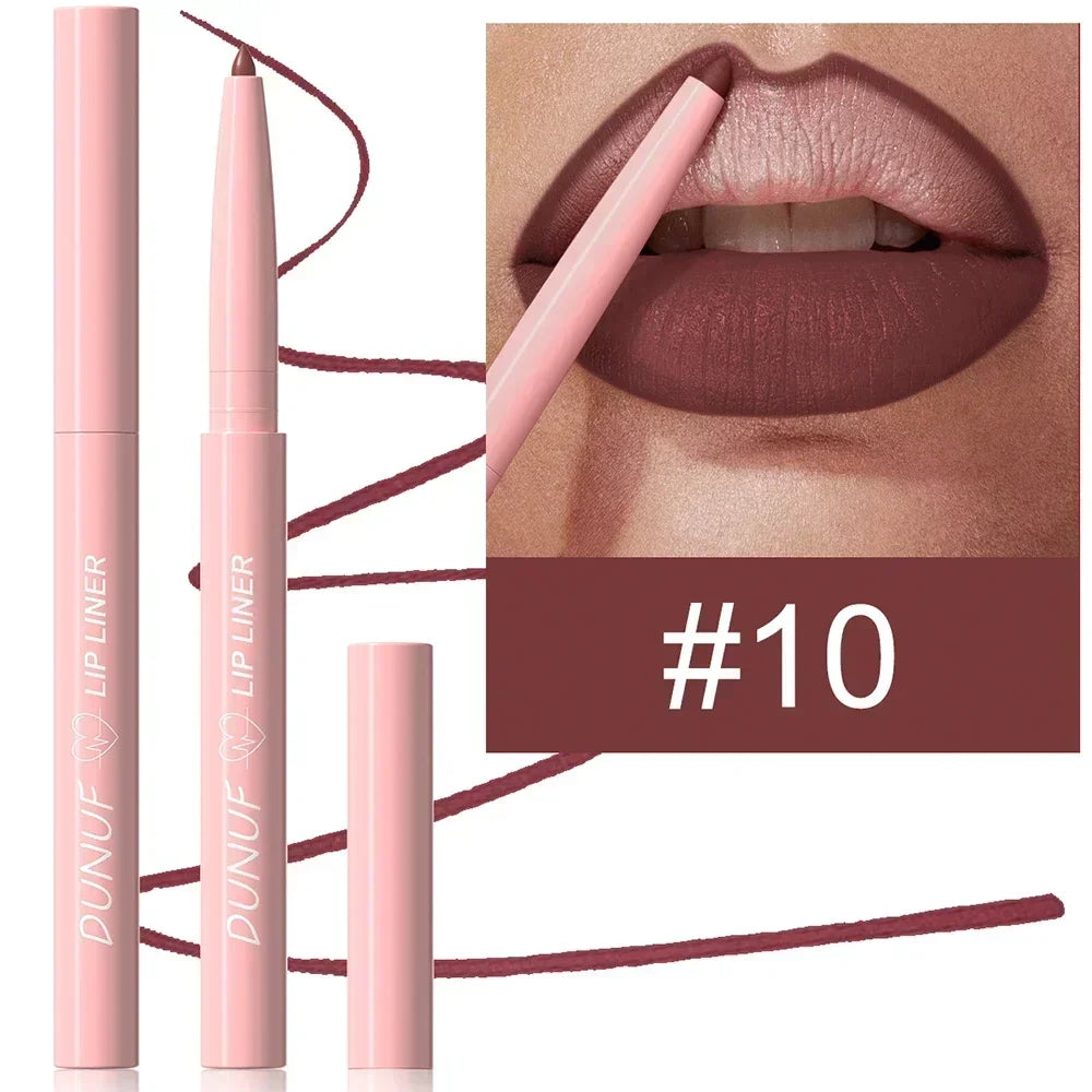Waterproof Matte Lip Liner - Red Brown