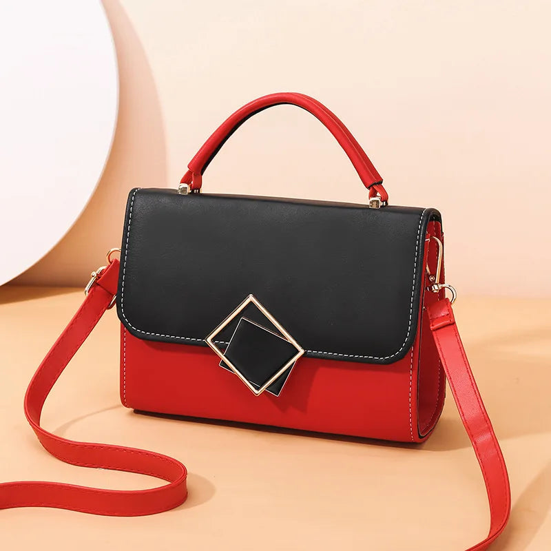 Women's bags 2023 Branded serpentine shoulder bag trend design stripe hit color handbag  messenger bag Korean style bag