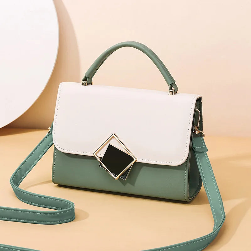 Women's bags 2023 Branded serpentine shoulder bag trend design stripe hit color handbag  messenger bag Korean style bag