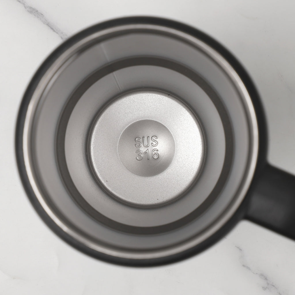 316 Stainless Steel Insulated Ice Cream Cup - Large Capacity
