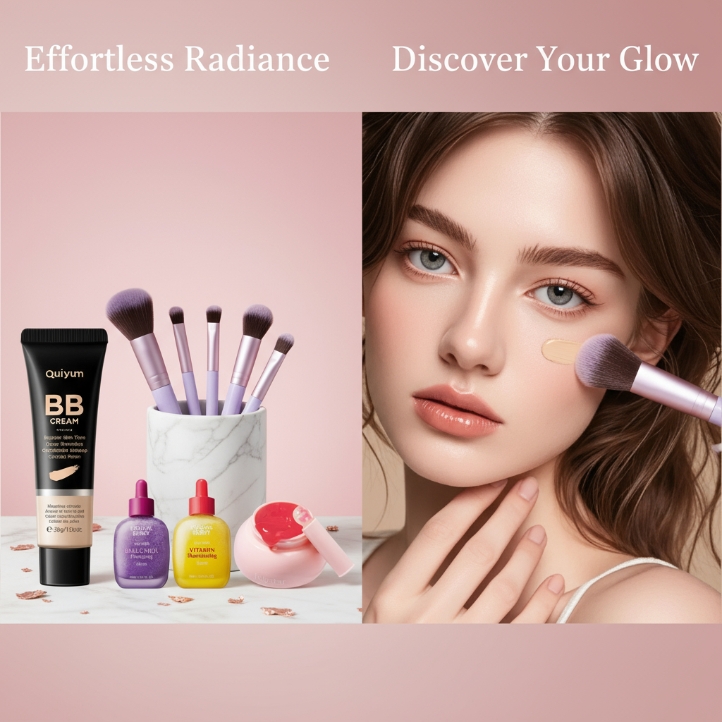Premium Beauty Banner with Store Products