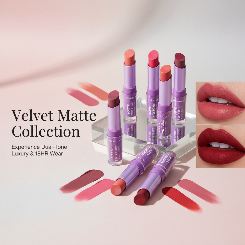 Velvet Matte Lipstick Banner